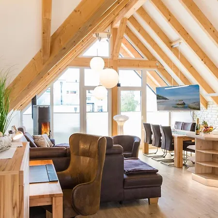 Апартаменты Haus Meeresleuchten Mit Sauna- Und Erlebnisbadnutzung Зеллин