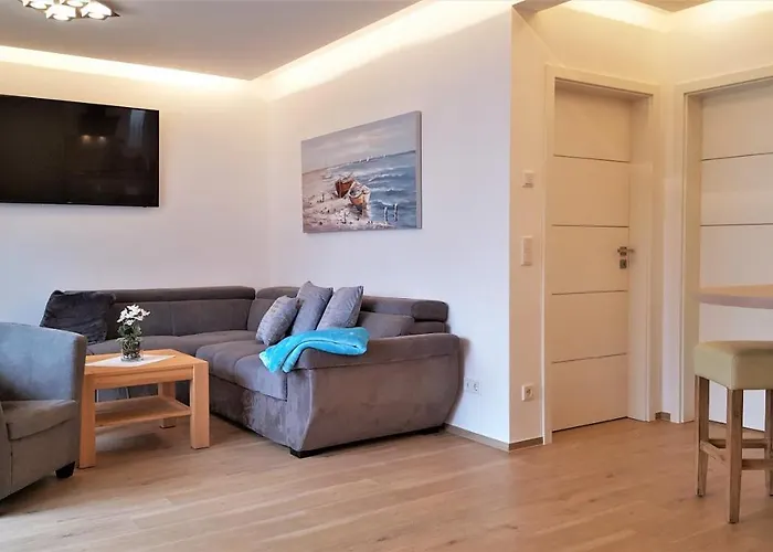 Apartman Haus Meeresleuchten Mit Sauna- Und Erlebnisbadnutzung Sellin